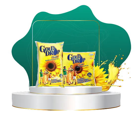 Gold Drop Classic Sunflower Oil Pouches
